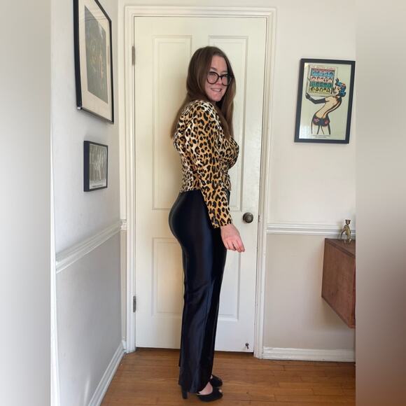 80s Vintage Ninivah Khomo Leopard Blazer - Picture 3 of 7